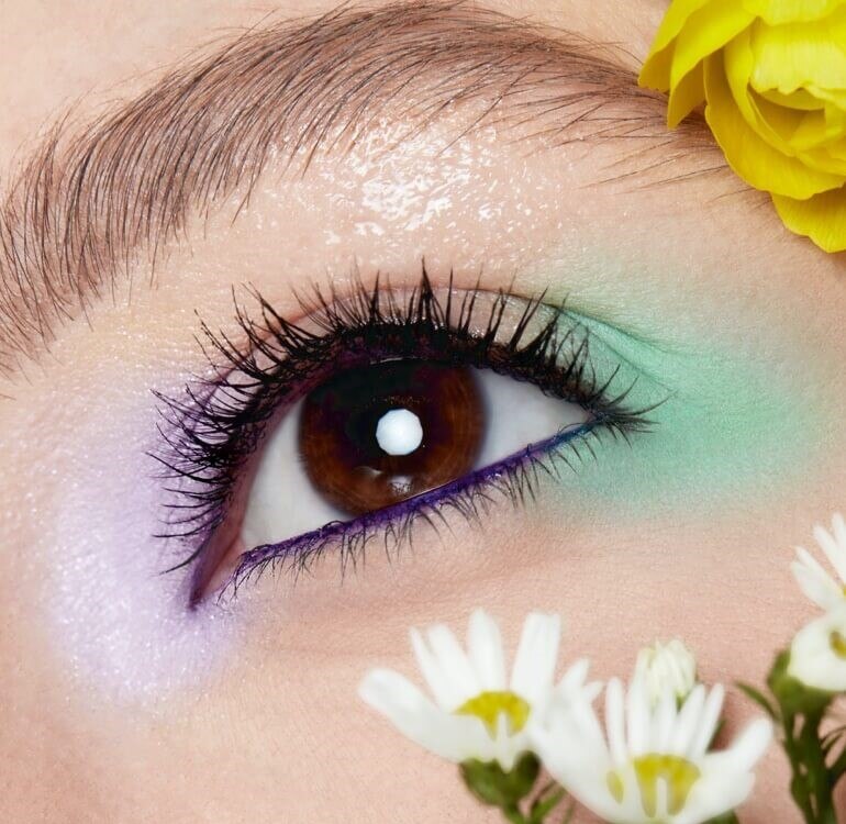 Spring Pastel Makeup Look