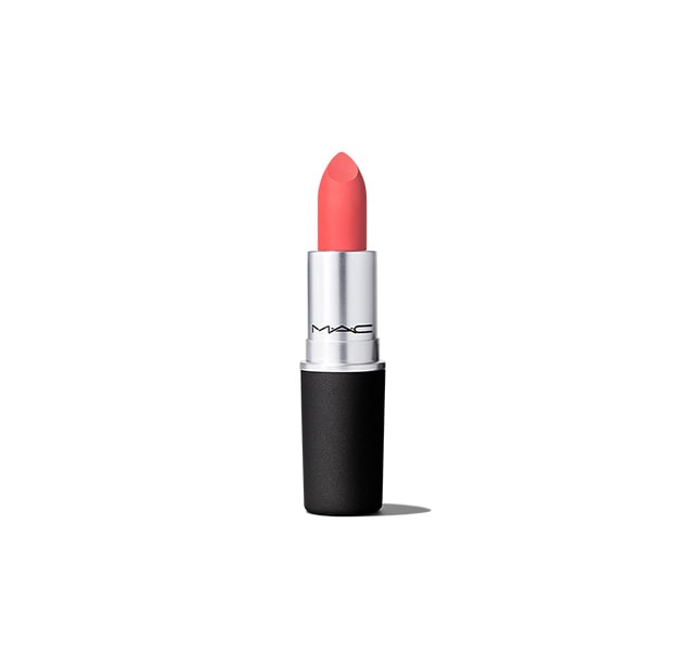 Mac Cosmetics Uk Mac Powder Kiss Lipstick In Sheer Outrage