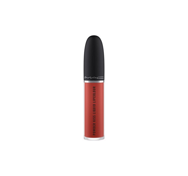 Photos - Lipstick & Lip Gloss MAC Cosmetics Powder Kiss Liquid Lipcolour - High-Impact In Devoted To Chi 