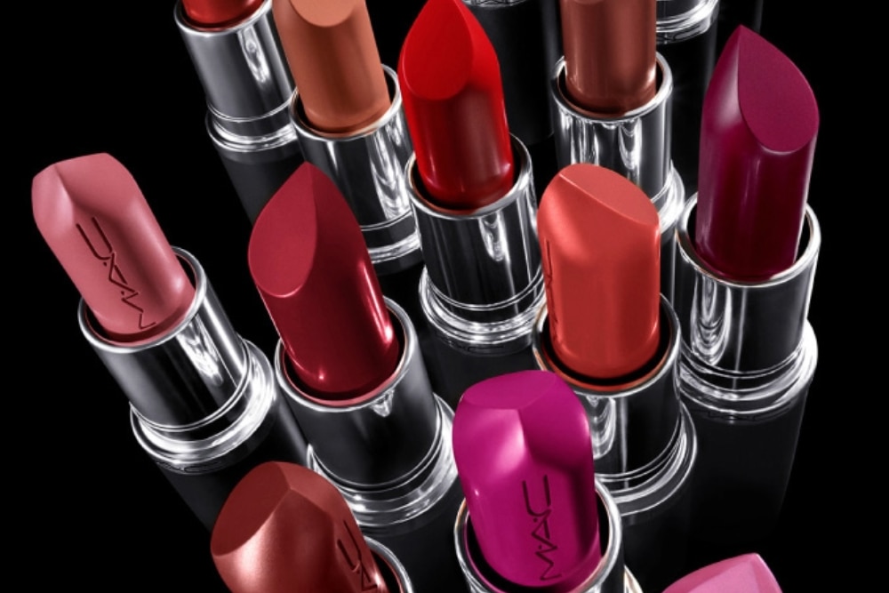 A selection of lipsticks